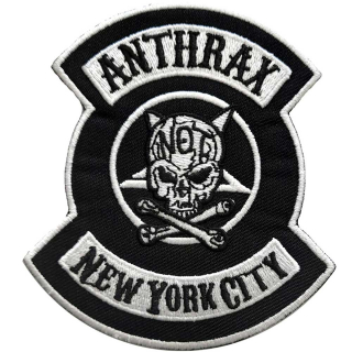 Malá nášivka Anthrax - NYC