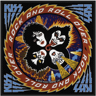 Malá nášivka Kiss - Rock N' Roll Over