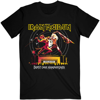 Tričko Iron Maiden - Beast Over Hammersmith Eddie & Devil Tonal