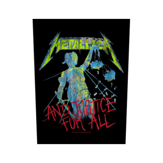 Veľká nášivka Metallica - And Justice for All
