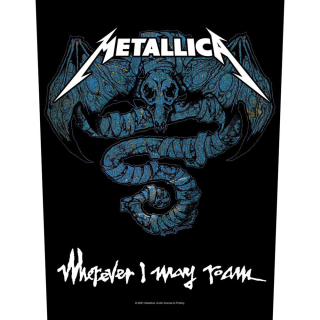 Veľká nášivka Metallica - Wherever I May Roam