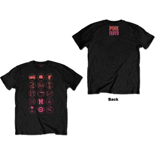 Tričko Pink Floyd - Symbols (Back Print)