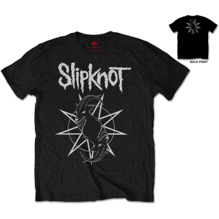 Tričko Slipknot - Goat Star Logo (Back Print)