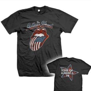 Tričko The Rolling Stones - Tour of America 78 (Back Print)