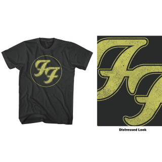 Tričko Foo Fighters - Distressed FF Logo
