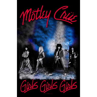 Textilný plagát Motley Crue - Girls, Girls, Girls