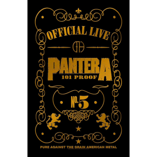 Textilný plagát Pantera - 101 Proof