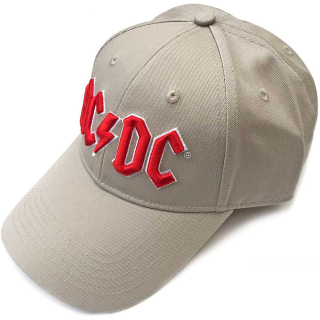 Šiltovka AC/DC - Red Logo (Sand)