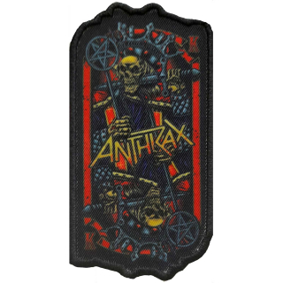 Malá nášivka Anthrax - Evil King