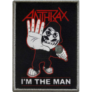 Malá nášivka Anthrax - I'm The Man