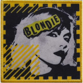 Malá nášivka Blondie - Punk Logo Mono