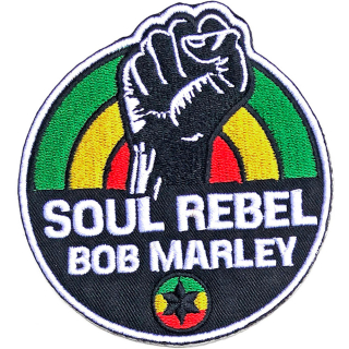 Nášivka Bob Marley - Soul Rebel
