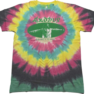 ECO tričko Bob Marley - Exodus Oval (Dye-Wash)