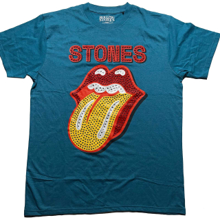 Eco tričko The Rolling Stones - Dia Tongue (Diamante)