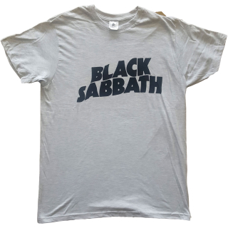 Tričko Black Sabbath - Black Wavy Logo