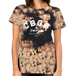 ECO tričko CBGB - Classic Logo (Wash Collection)