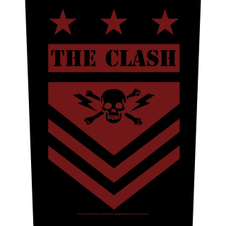 Veľká nášivka The Clash - Military Shield