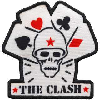 Malá nášivka The Clash - Cards
