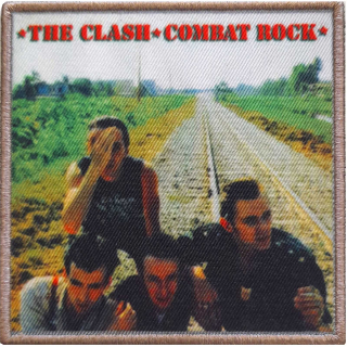 Malá nášivka The Clash - Combat Rock