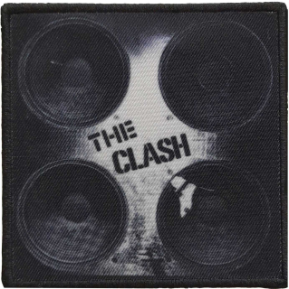 Malá nášivka The Clash - Speakers