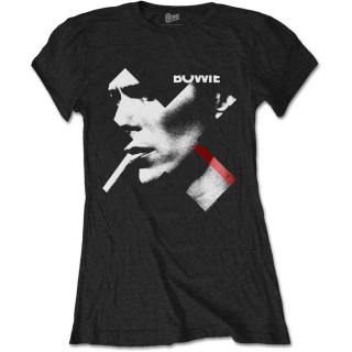Dámske tričko David Bowie - X Smoke Red