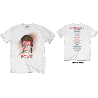 Tričko David Bowie - Bowie Is (Back Print)