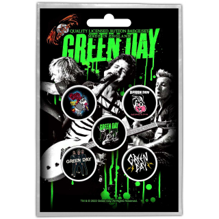 Set odznakov Green Day - Revolution