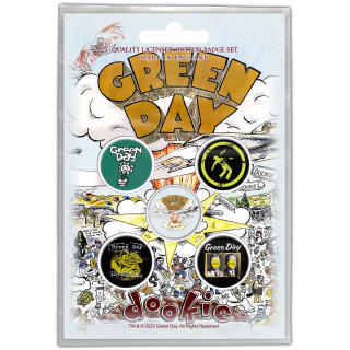 Set odznakov Green Day - Dookie