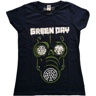 Dámske tričko Green Day - Green Mask