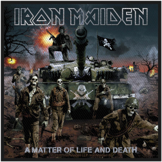 Malá nášivka Iron Maiden - Matter Of Life And Death 2020