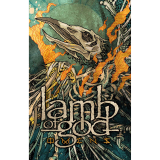 Textilný plagát Lamb of God - Omens