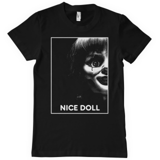 Tričko Annabelle - Nice Doll (čierne)