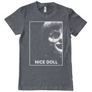 Tričko Annabelle - Nice Doll (sivé)
