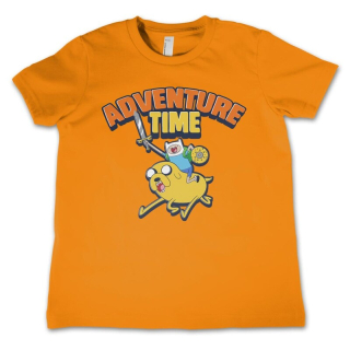 Detské tričko Adventure Time (oranžové)