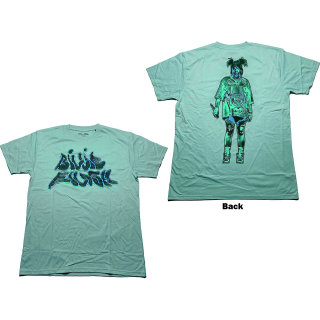 ECO tričko Billie Eilish - Neon Logo Billie (Back Print)
