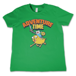 Detské tričko Adventure Time (zelené)