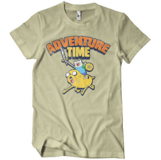 Tričko Adventure Time - Washed (khaki)