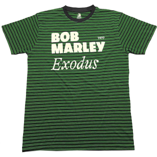 ECO tričko Bob Marley - Exodus (Striped)
