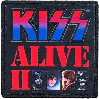 Malá nášivka Kiss - Alive II (Album Cover)
