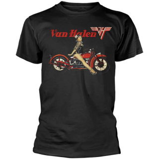 Tričko Van Halen - Pin-up Motorcycle