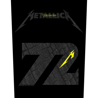 Veľká nášivka Metallica - Charred M72