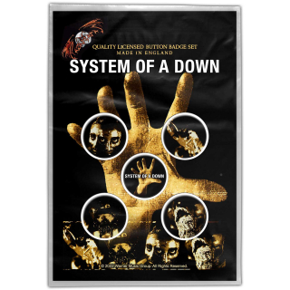 Set odznakov System Of A Down - Hand