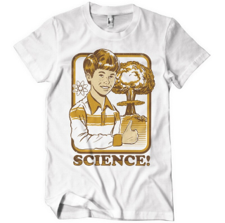 Tričko Steven Rhodes - Science! (Biele)