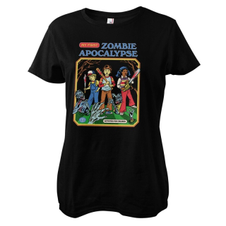 Dámske tričko Steven Rhodes - My First Zombie Apocalypse
