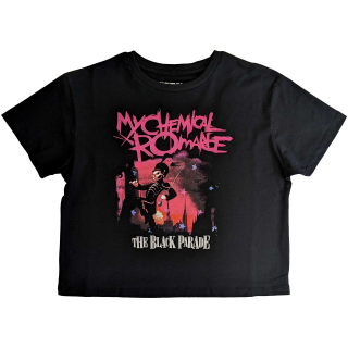 Dámske crop tričko My Chemical Romance - March
