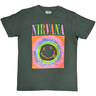ECO tričko Nirvana - Happy Face Glow Box