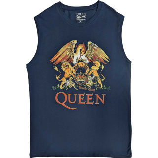 Tričko bez rukávov Queen - Classic Crest