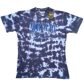 Detské eco tričko Nirvana - Nevermind Wavy Logo (Wash Collection)