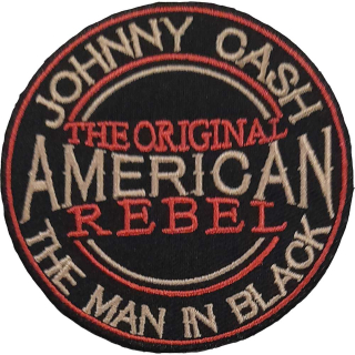 Nášivka Johnny Cash - American Rebel