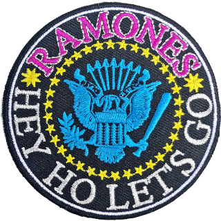 Nášivka Ramones - Hey Ho Let's Go V. 2